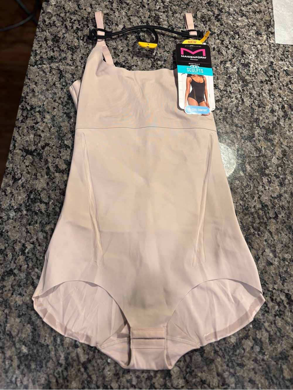 Maidenform SculptSuits Bodysuit in Light Taupe
